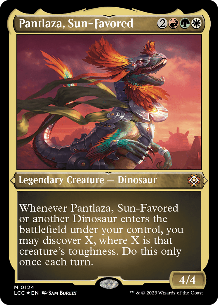 Pantlaza, Sun-Favored (Display Commander) [The Lost Caverns of Ixalan Commander] MTG Single Magic: The Gathering  | Multizone: Comics And Games