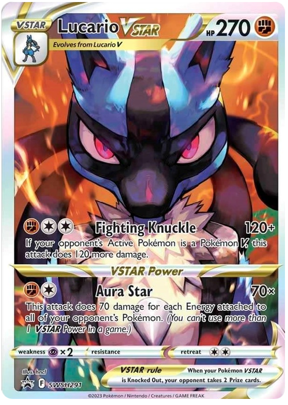 Lucario VSTAR (SWSH291) [Sword & Shield: Black Star Promos] | Multizone: Comics And Games