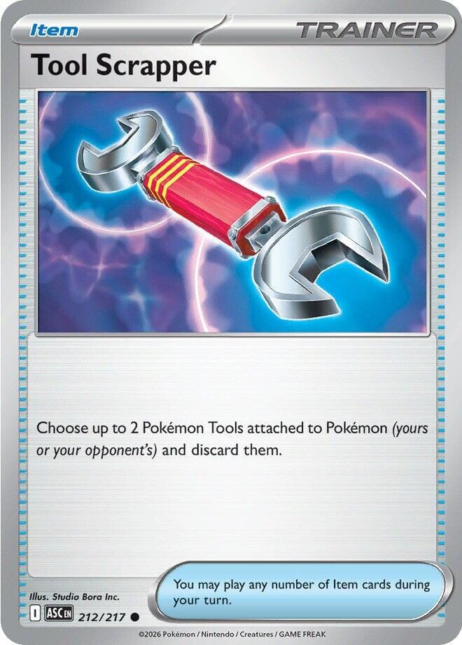 Tool Scrapper (212/217) [Mega Evolution: Ascended Heroes] Pokemon Single Pokémon  | Multizone: Comics And Games
