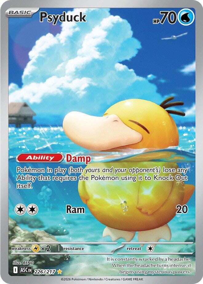 Psyduck (226/217) [Mega Evolution: Ascended Heroes] Pokemon Single Pokémon  | Multizone: Comics And Games
