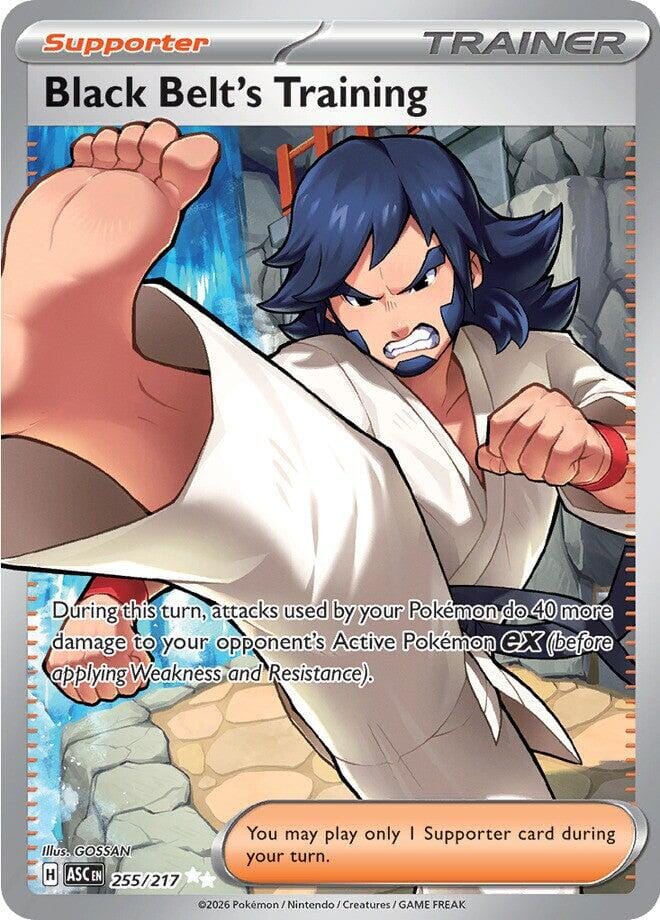 Black Belt's Training (255/217) [Mega Evolution: Ascended Heroes] Pokemon Single Pokémon  | Multizone: Comics And Games