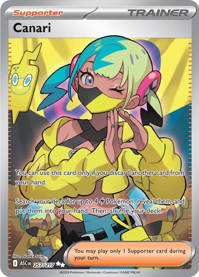 Canari (257/217) [Mega Evolution: Ascended Heroes] Pokemon Single Pokémon  | Multizone: Comics And Games