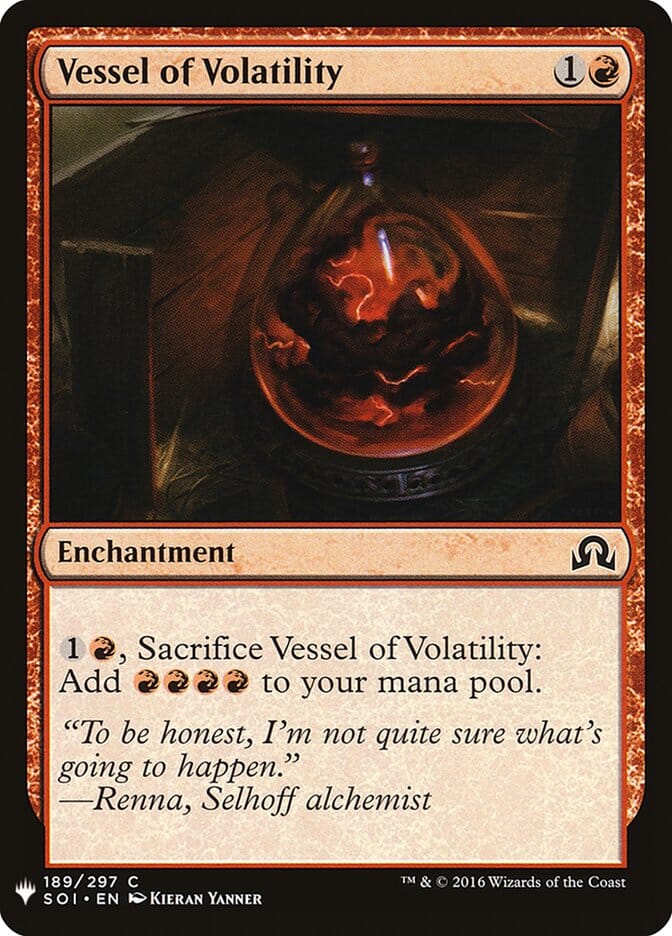 Vessel of Volatility [Mystery Booster] MTG Single Magic: The Gathering  | Multizone: Comics And Games