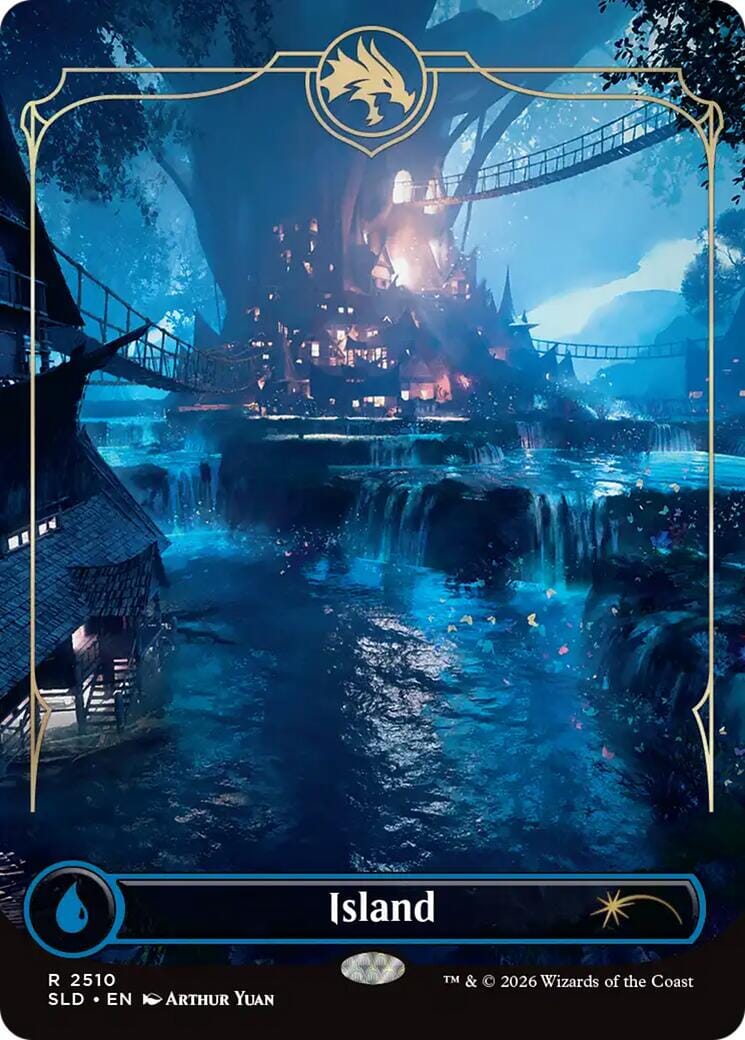 Island (2510) [Secret Lair Drop Series] MTG Single Magic: The Gathering  | Multizone: Comics And Games