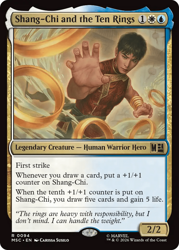 Shang-Chi and the Ten Rings [Marvel Super Heroes Commander] MTG Single Magic: The Gathering  | Multizone: Comics And Games