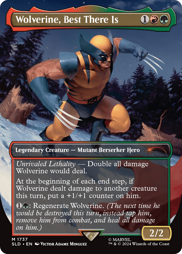 Wolverine, Best There Is [Secret Lair Drop Series] MTG Single Magic: The Gathering  | Multizone: Comics And Games