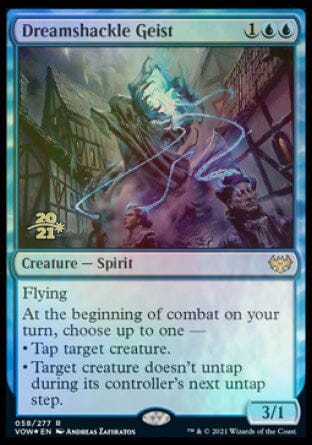 Dreamshackle Geist [Innistrad: Crimson Vow Prerelease Promos] MTG Single Magic: The Gathering  | Multizone: Comics And Games