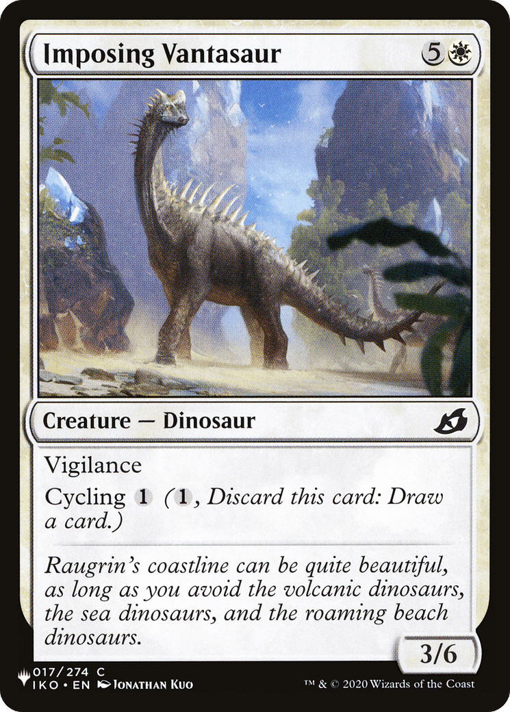 Imposing Vantasaur [The List] MTG Single Magic: The Gathering  | Multizone: Comics And Games