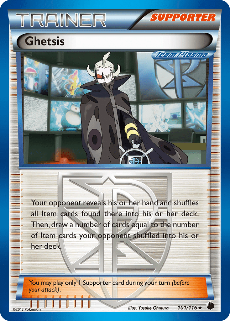 Ghetsis (101/116) [Black & White: Plasma Freeze] Pokemon Single Pokémon  | Multizone: Comics And Games
