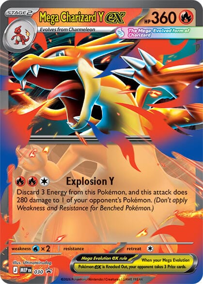 Mega Charizard Y ex (030) [Mega Evolution Promo] Pokemon Single Pokémon  | Multizone: Comics And Games