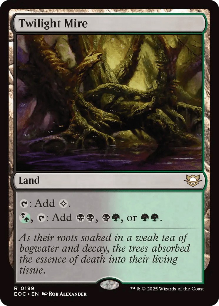 Twilight Mire [Edge of Eternities Commander] MTG Single Magic: The Gathering  | Multizone: Comics And Games