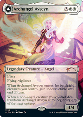 Archangel Avacyn // Avacyn, the Purifier (Borderless) [Secret Lair: From Cute to Brute] MTG Single Magic: The Gathering  | Multizone: Comics And Games