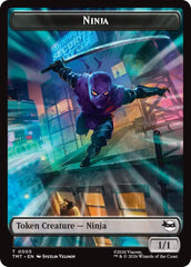 Ninja // Food Double-Sided Token [Teenage Mutant Ninja Turtles Tokens] MTG Single Magic: The Gathering  | Multizone: Comics And Games