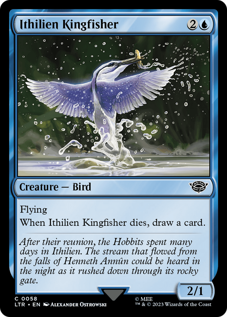 Ithilien Kingfisher [The Lord of the Rings: Tales of Middle-Earth] MTG Single Magic: The Gathering  | Multizone: Comics And Games