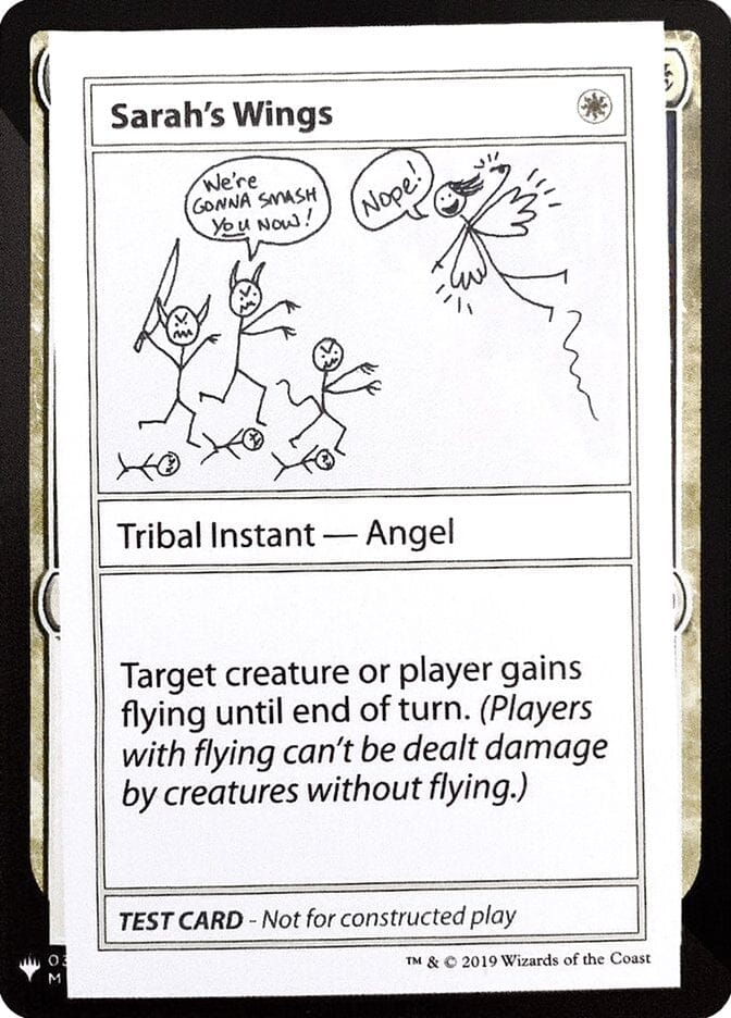 Sarah's Wings [Mystery Booster Playtest Cards] MTG Single Magic: The Gathering  | Multizone: Comics And Games