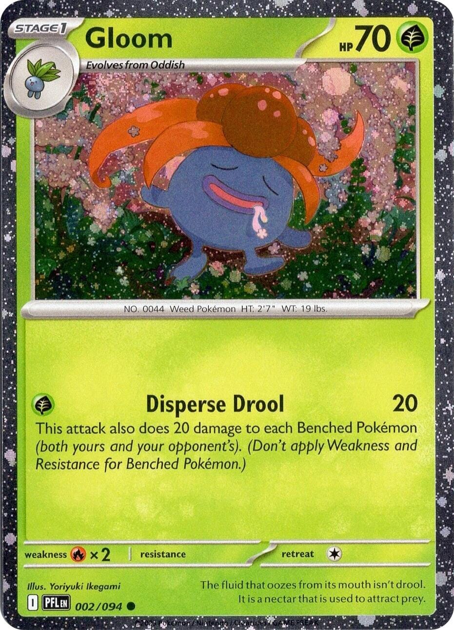 Gloom (002/094) (Cosmos Holo) [Miscellaneous Cards] Pokemon Single Pokémon  | Multizone: Comics And Games