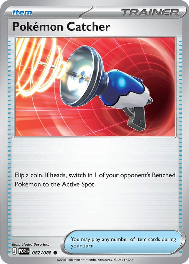 Pokemon Catcher (082/088) [Mega Evolution: Perfect Order] Pokemon Single Pokémon  | Multizone: Comics And Games