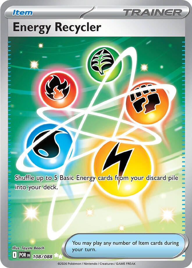 Energy Recycler (108/088) [Mega Evolution: Perfect Order] Pokemon Single Pokémon  | Multizone: Comics And Games
