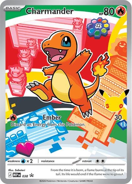 Charmander (038) [Mega Evolution Promo] Pokemon Single Pokémon  | Multizone: Comics And Games