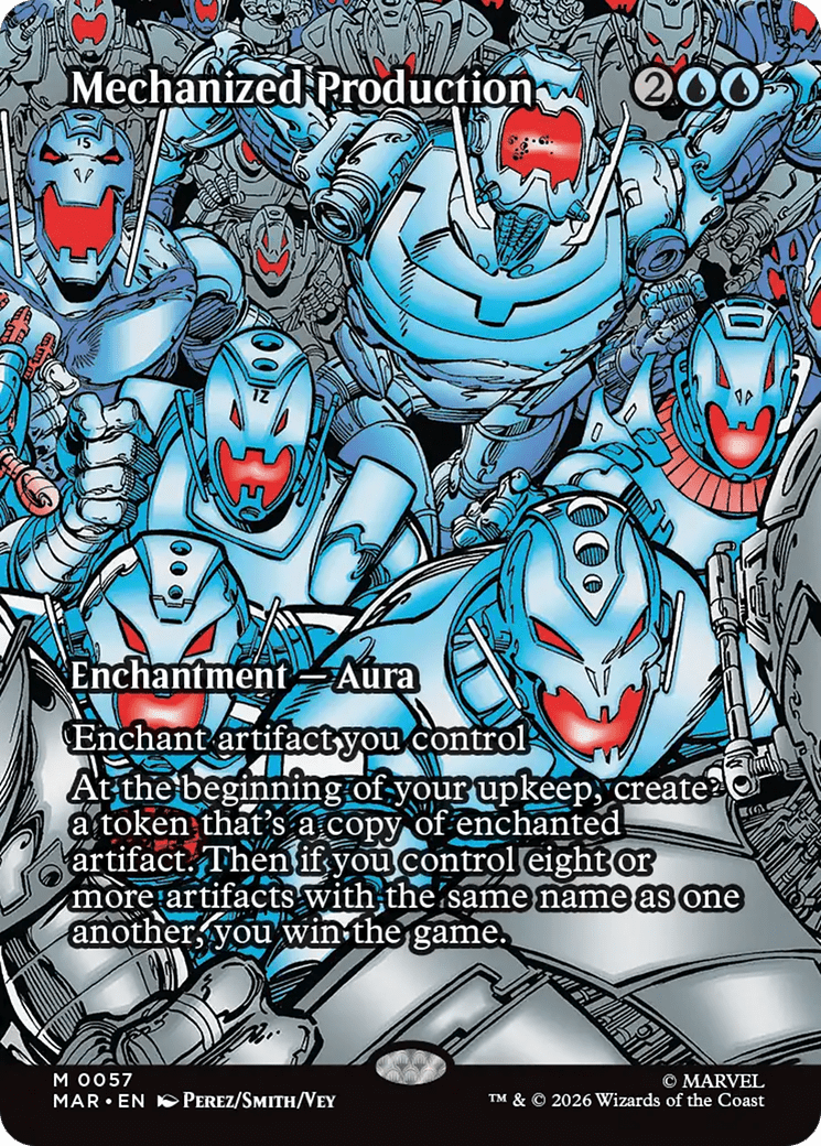 Mechanized Production (Borderless) [Marvel Universe: Eternal-Legal] | Multizone: Comics And Games