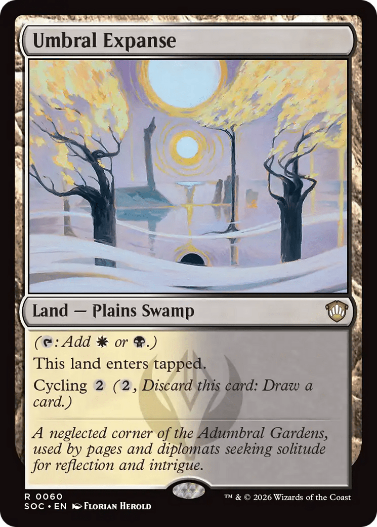 Umbral Expanse [Secrets of Strixhaven Commander] MTG Single Magic: The Gathering  | Multizone: Comics And Games