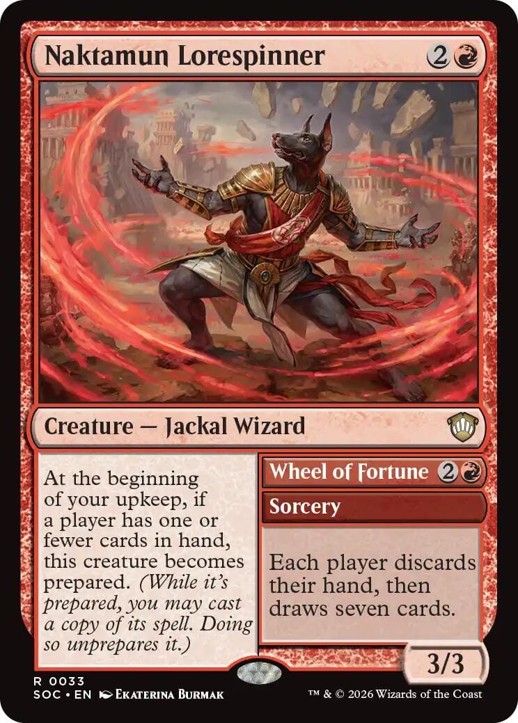 Naktamun Lorespinner [Secrets of Strixhaven Commander] MTG Single Magic: The Gathering  | Multizone: Comics And Games