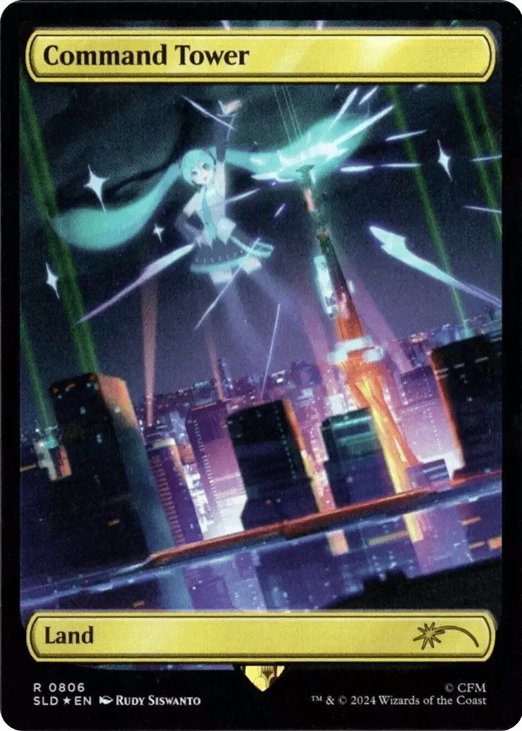 Command Tower (0806) (Rainbow Foil) [Secret Lair Drop Series] MTG Single Magic: The Gathering  | Multizone: Comics And Games