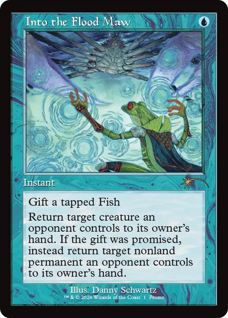 Into the Flood Maw (Retro Frame) [Wizards Play Network 2026] MTG Single Magic: The Gathering  | Multizone: Comics And Games