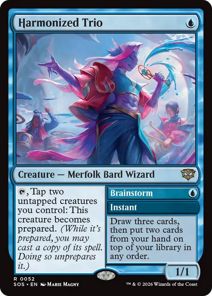 Harmonized Trio [Secrets of Strixhaven] MTG Single Magic: The Gathering  | Multizone: Comics And Games