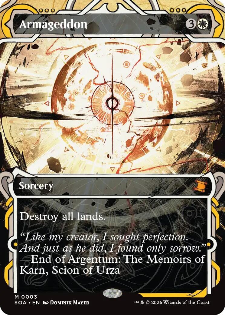 Armageddon [Secrets of Strixhaven: Mystical Archive] MTG Single Magic: The Gathering  | Multizone: Comics And Games