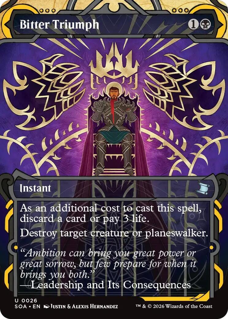 Bitter Triumph [Secrets of Strixhaven: Mystical Archive] MTG Single Magic: The Gathering  | Multizone: Comics And Games