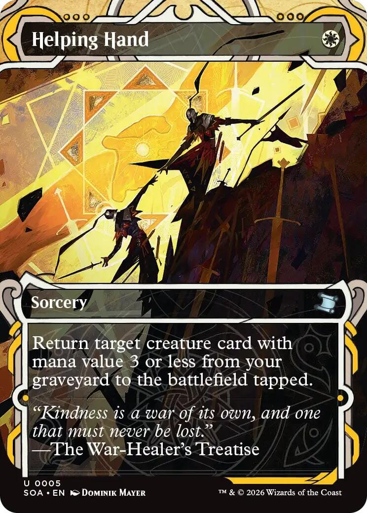 Helping Hand [Secrets of Strixhaven: Mystical Archive] MTG Single Magic: The Gathering  | Multizone: Comics And Games