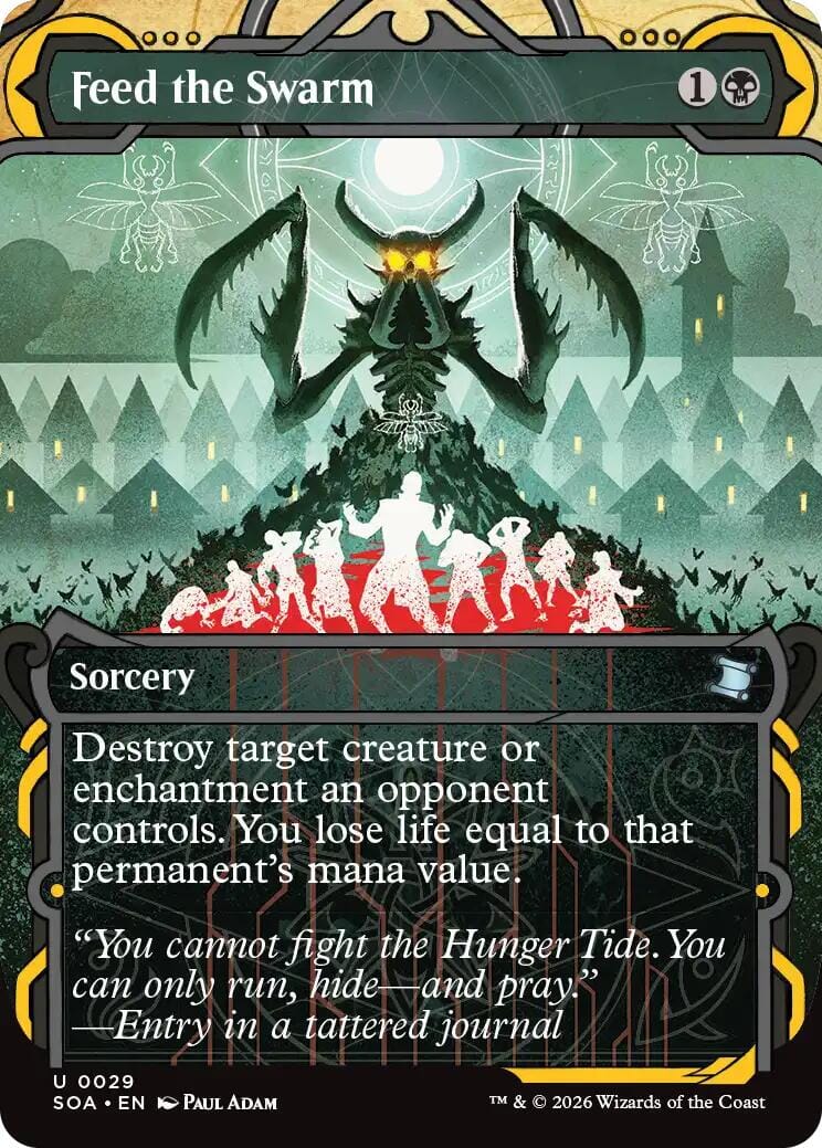 Feed the Swarm [Secrets of Strixhaven: Mystical Archive] MTG Single Magic: The Gathering  | Multizone: Comics And Games