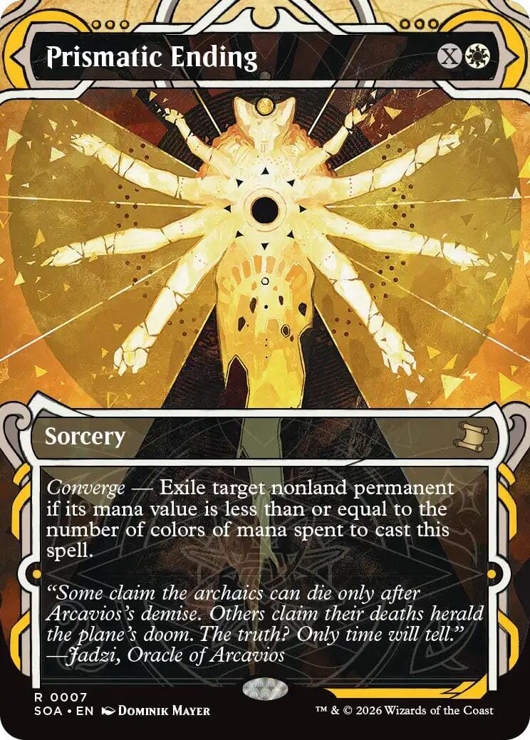 Prismatic Ending [Secrets of Strixhaven: Mystical Archive] MTG Single Magic: The Gathering  | Multizone: Comics And Games