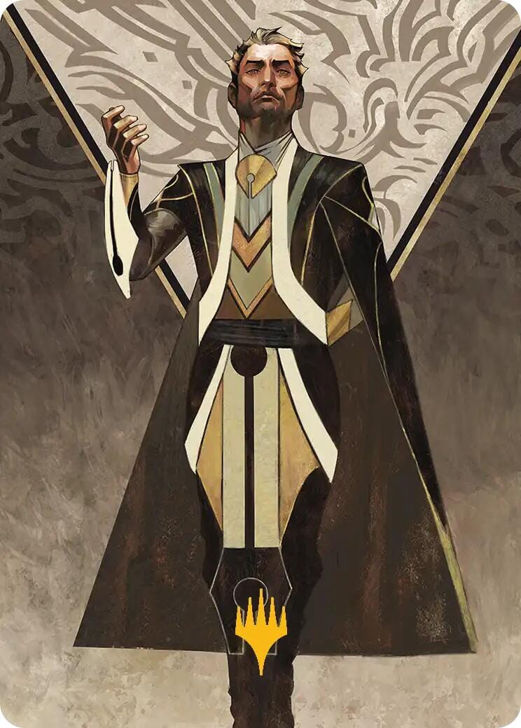 Ral Zarek, Guest Lecturer Art Card (Gold-Stamped Planeswalker Symbol) [Secrets of Strixhaven Art Series] MTG Single Magic: The Gathering  | Multizone: Comics And Games