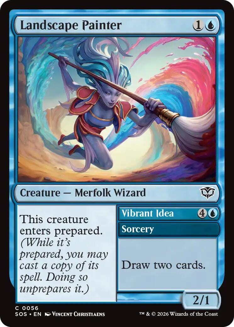 Landscape Painter [Secrets of Strixhaven] MTG Single Magic: The Gathering  | Multizone: Comics And Games