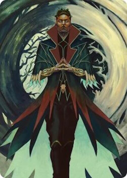 Professor Dellian Fel Art Card [Secrets of Strixhaven Art Series] MTG Single Magic: The Gathering  | Multizone: Comics And Games