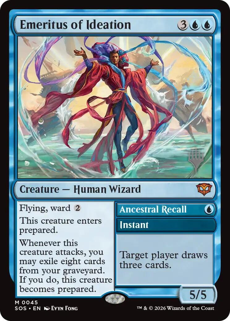 Emeritus of Ideation [Secrets of Strixhaven Promos] MTG Single Magic: The Gathering  | Multizone: Comics And Games