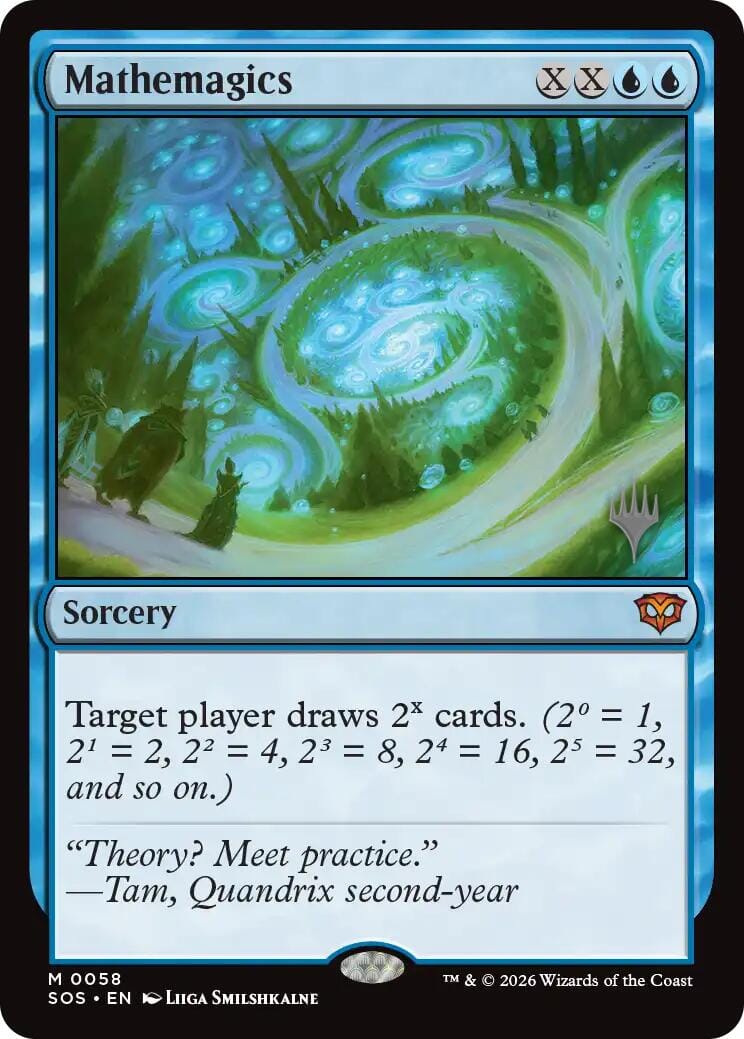 Mathemagics [Secrets of Strixhaven Promos] MTG Single Magic: The Gathering  | Multizone: Comics And Games