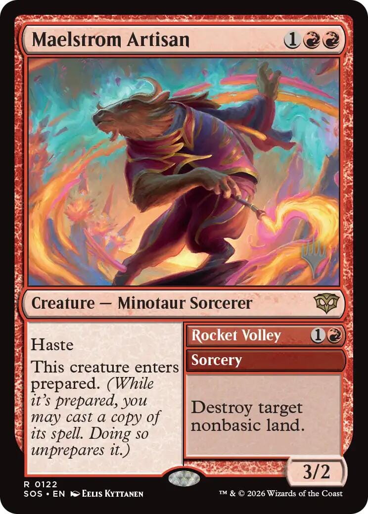 Maelstrom Artisan [Secrets of Strixhaven Promos] MTG Single Magic: The Gathering  | Multizone: Comics And Games
