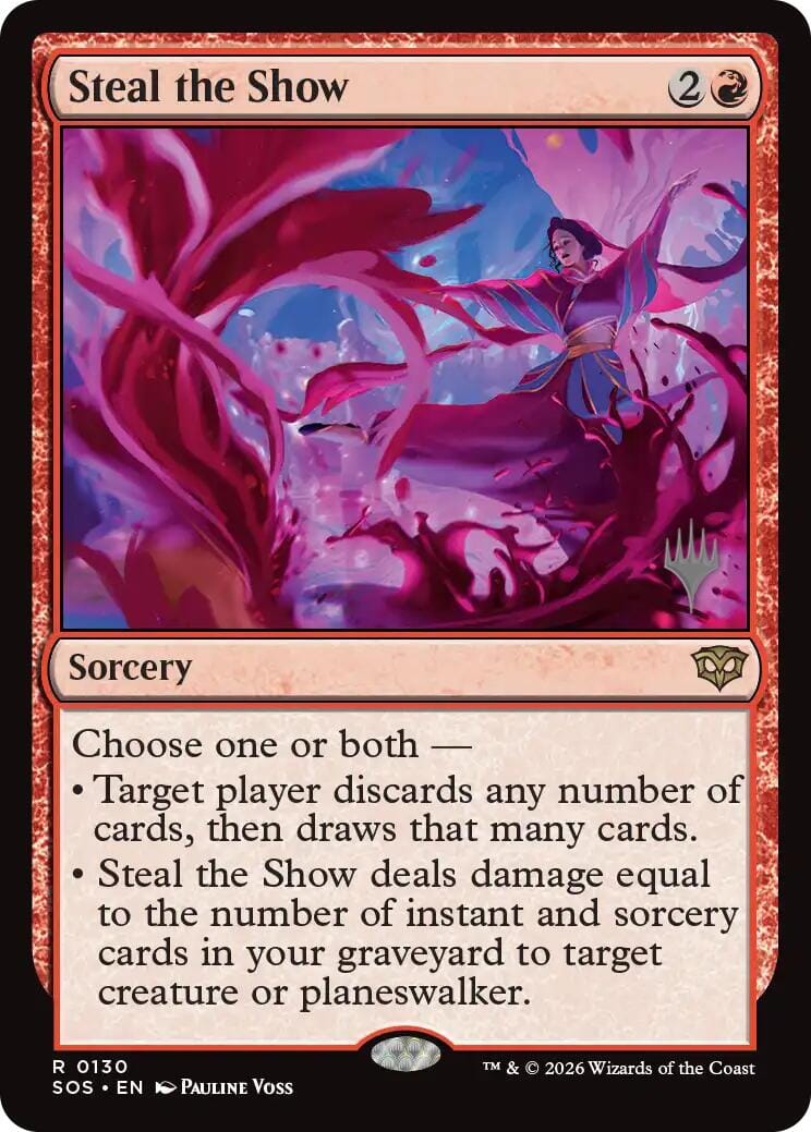 Steal the Show [Secrets of Strixhaven Promos] MTG Single Magic: The Gathering  | Multizone: Comics And Games