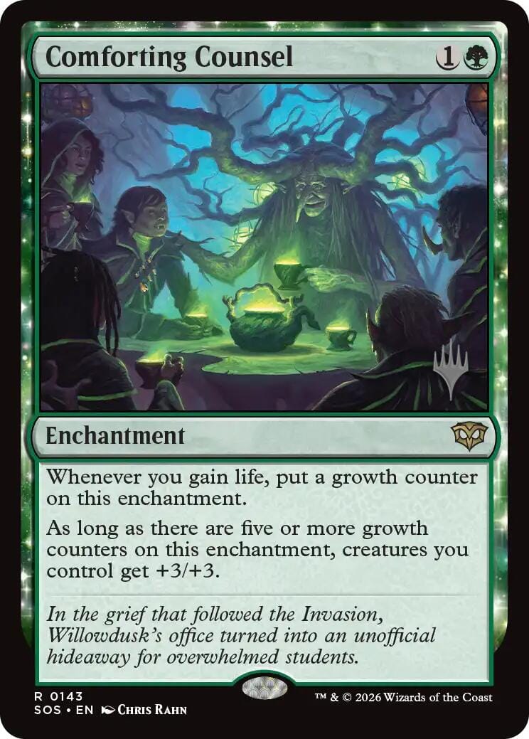Comforting Counsel [Secrets of Strixhaven Promos] MTG Single Magic: The Gathering  | Multizone: Comics And Games