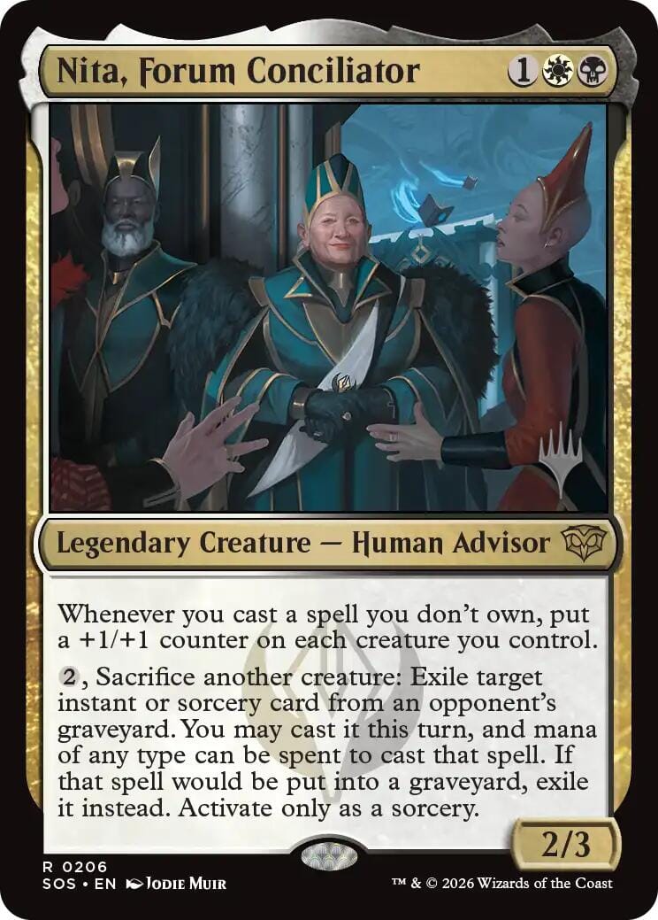 Nita, Forum Conciliator [Secrets of Strixhaven Promos] MTG Single Magic: The Gathering  | Multizone: Comics And Games