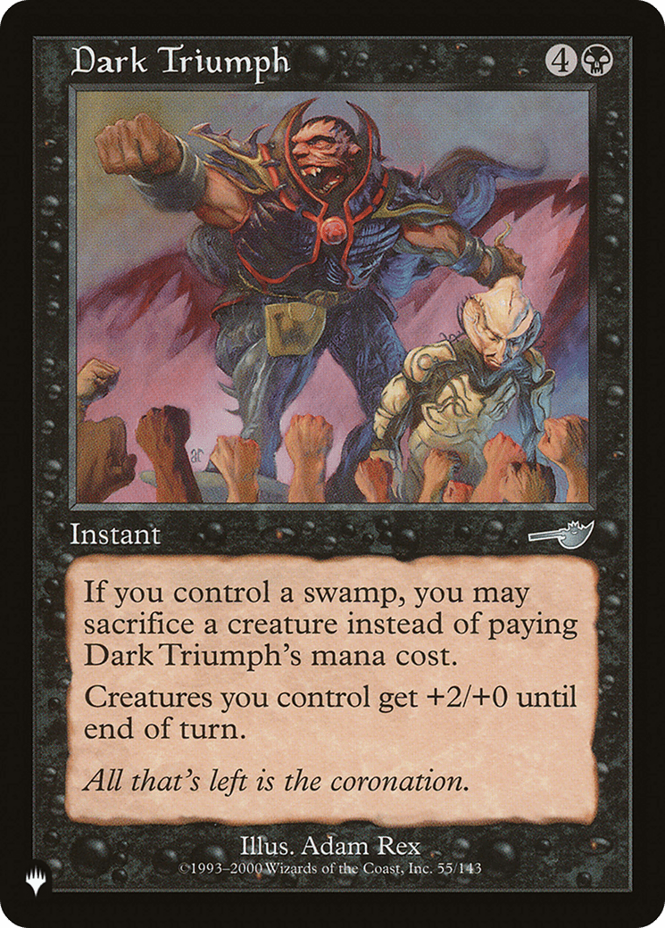 Dark Triumph [The List] MTG Single Magic: The Gathering  | Multizone: Comics And Games