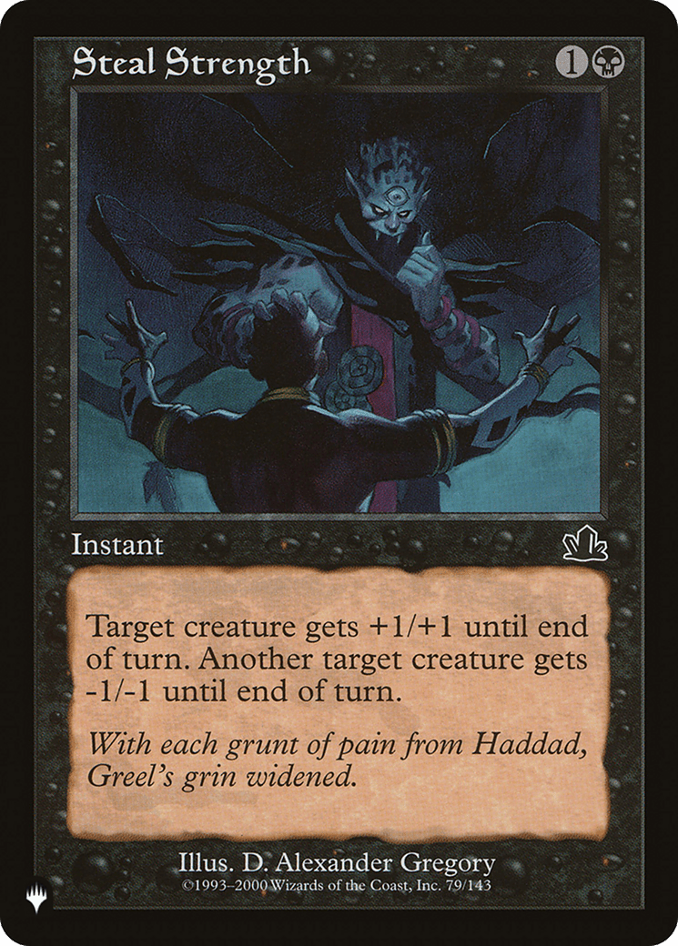 Steal Strength [The List] MTG Single Magic: The Gathering  | Multizone: Comics And Games