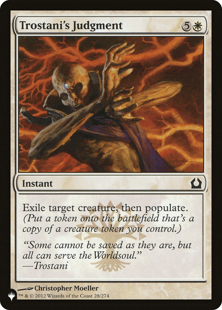 Trostani's Judgment [The List] MTG Single Magic: The Gathering  | Multizone: Comics And Games