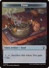 Food // City's Blessing Double-Sided Token [Secrets of Strixhaven Commander Tokens] MTG Single Magic: The Gathering  | Multizone: Comics And Games