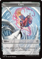 Copy // Spirit (0010) Double-Sided Token [Secrets of Strixhaven Tokens] MTG Single Magic: The Gathering  | Multizone: Comics And Games