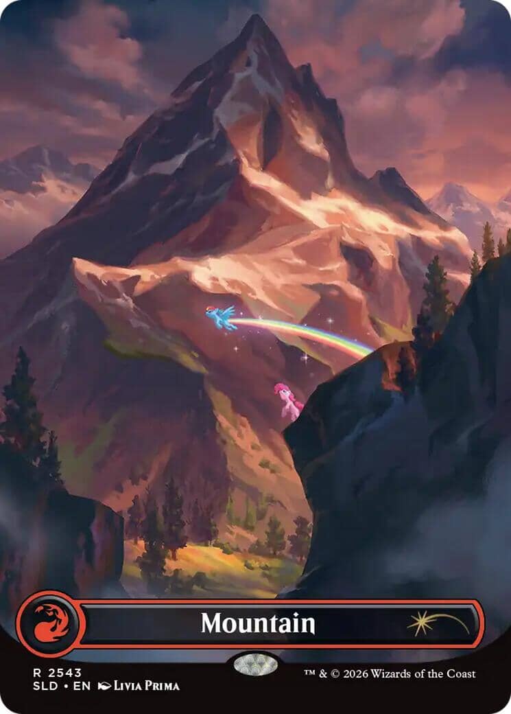 Mountain (2543) [Secret Lair Drop Series] MTG Single Magic: The Gathering  | Multizone: Comics And Games