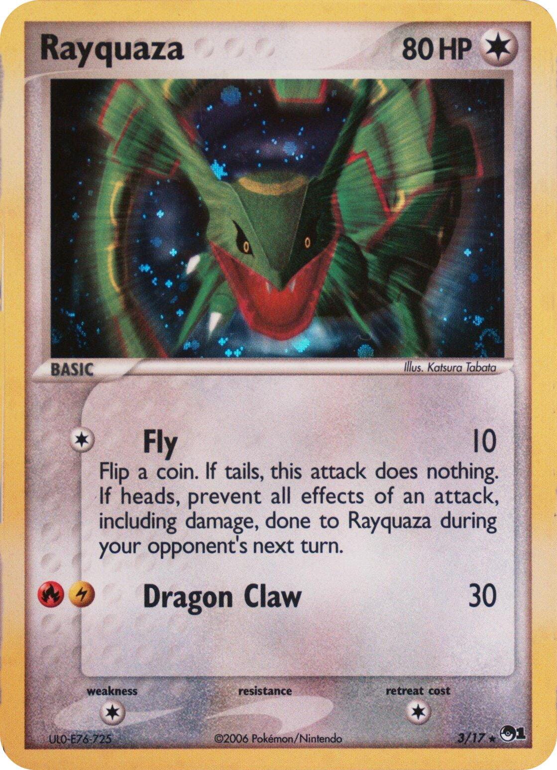 Rayquaza (003/017) (2006) [Miscellaneous Cards] Pokemon Single Pokémon  | Multizone: Comics And Games